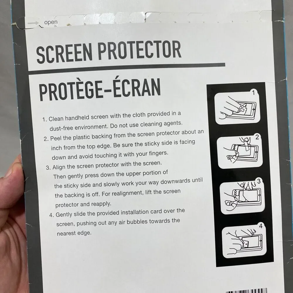 Apple Ipad 2nd and 3rd Generation Screen Protector Open Box Complete